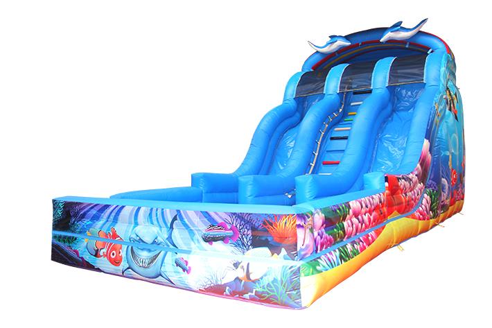 Inflatable Ocean water slide FWS-104.jpg