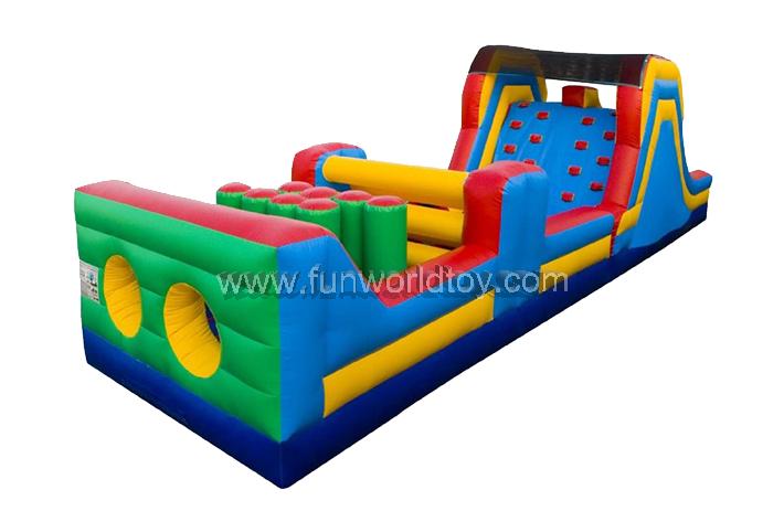 40' Inflatable Obstacle Course FWP156