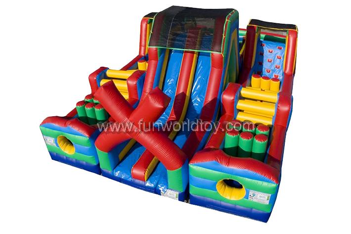 Inflatable Extreme Rush Obstacle Course FWP163