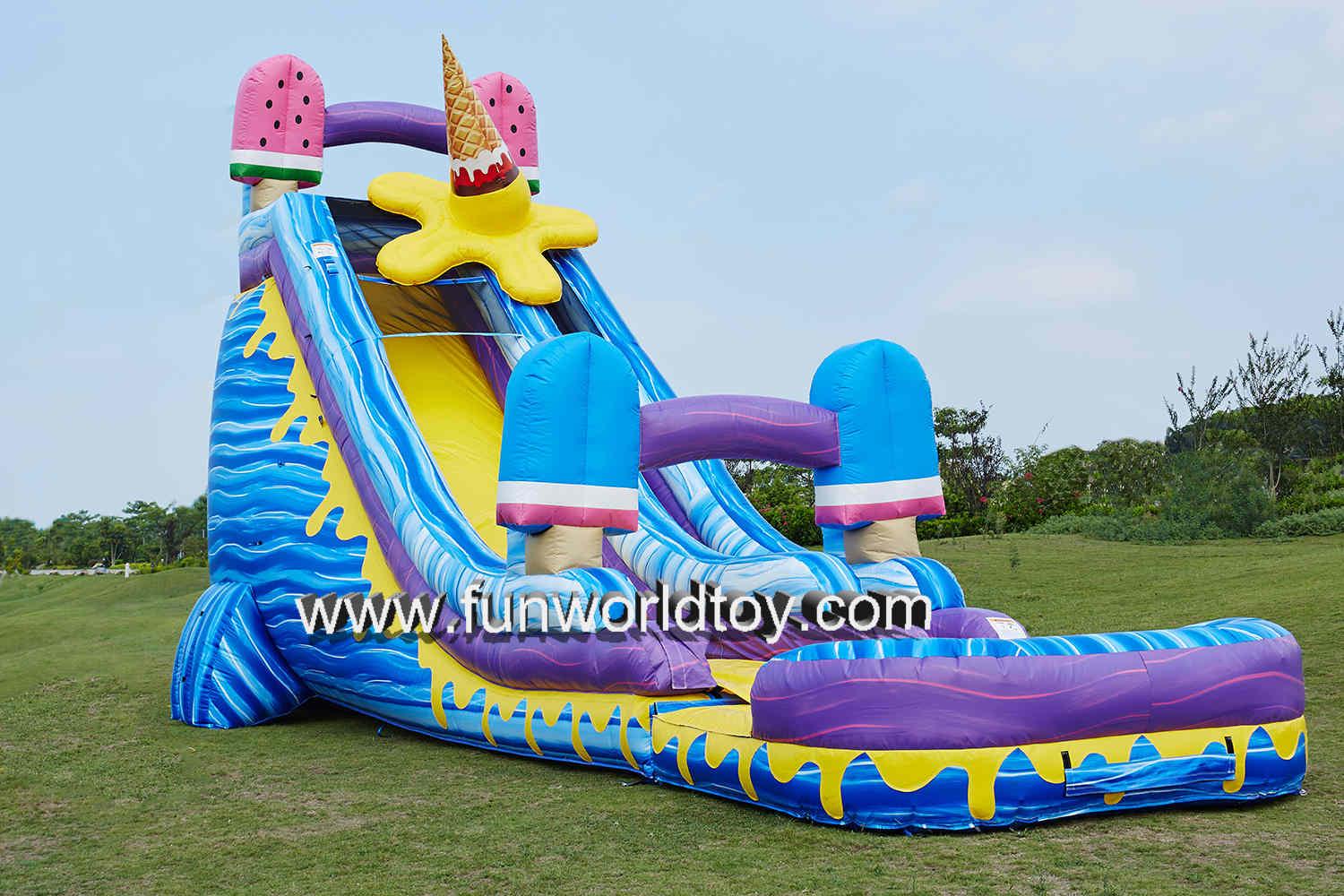 Popsicle Inflatable Water Slides FWS190