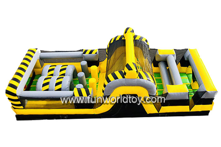 30’ Toxic Inflatable Obstacle Course FWP182