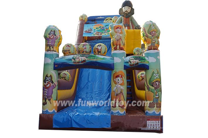 Inflatable dry Slide FWD200