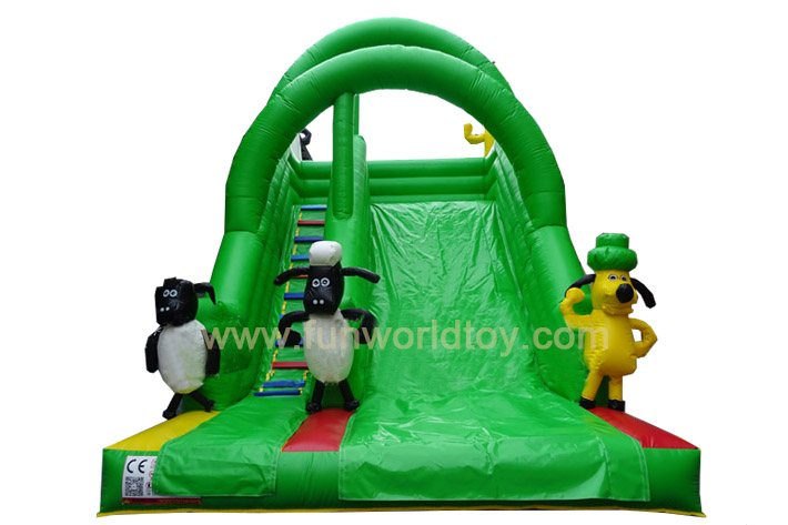 Inflatable Sheep Dry Slide FWD208