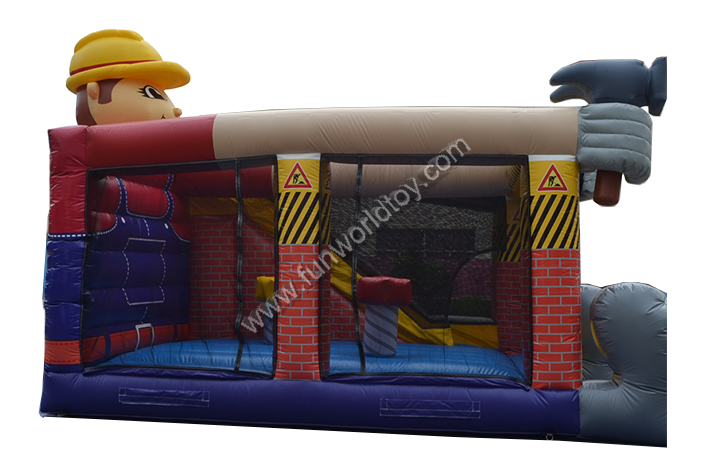 Big builder inflatable bouncer FWC224