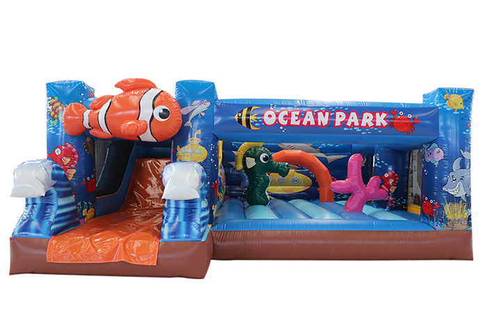 Ocean Inflatable Bouncy Castle FWF141