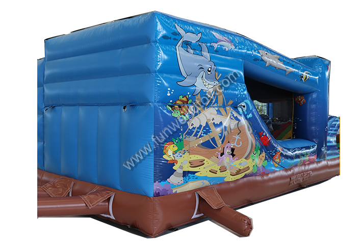 Ocean Inflatable Bouncy Castle FWF141