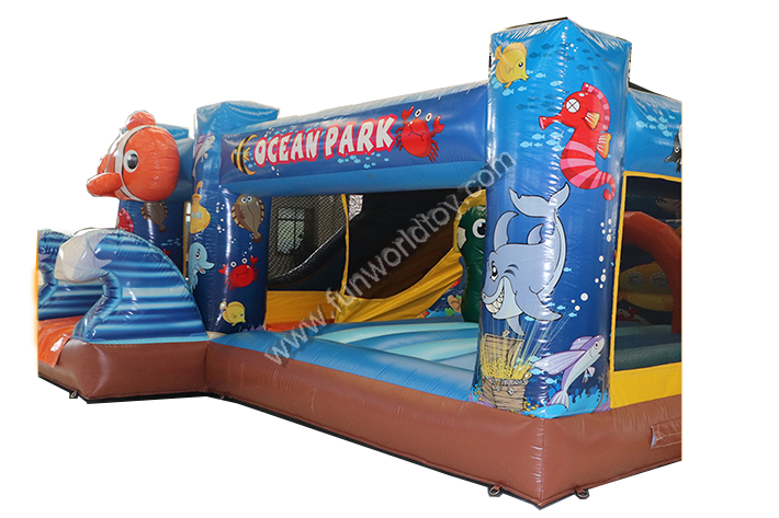 Ocean Inflatable Bouncy Castle FWF141