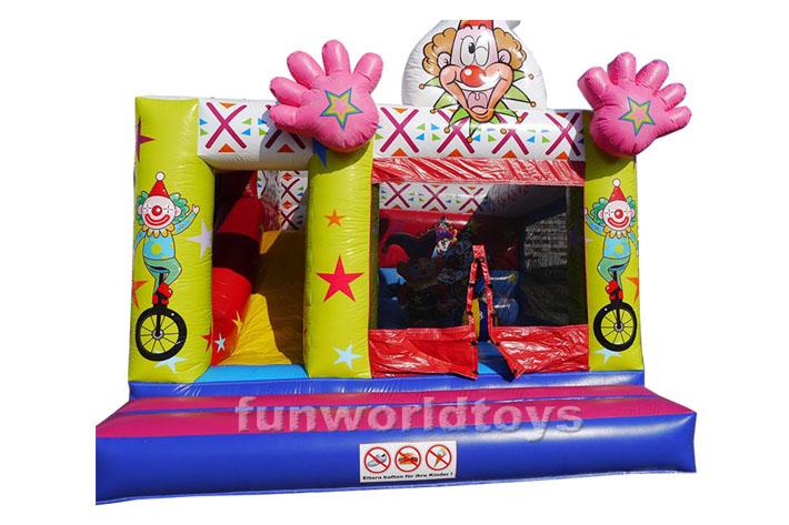 Clown bounce house FWC242