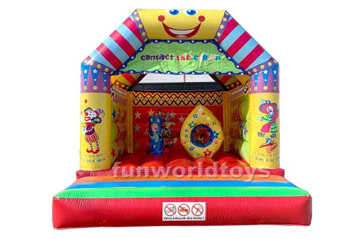Clown funny bounce house FWC239