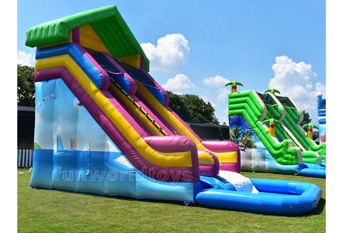 Kids water slide FWS396