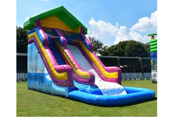 Kids water slide FWS396