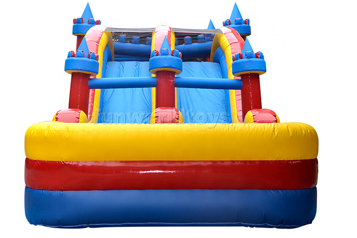 Castle inflatable water slides FWS393