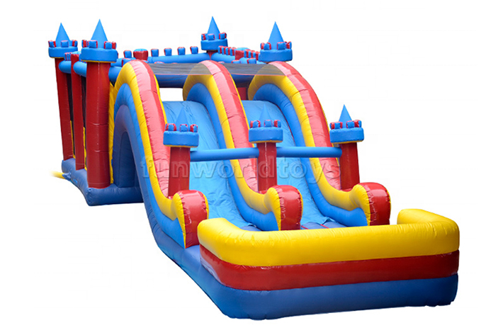 Castle inflatable water slides FWS393