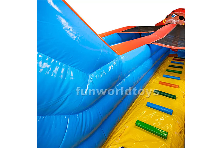 Inflatable Outdoor pirate dry Slide FWS386