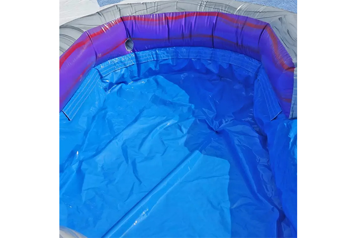 Inflatable water slide with pool for sale FWS376