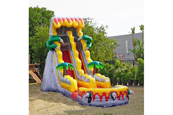 Inflatable dragon paw slides FWS375