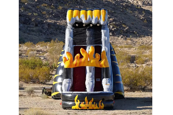 Inflatable Flame Water Slides FWS374