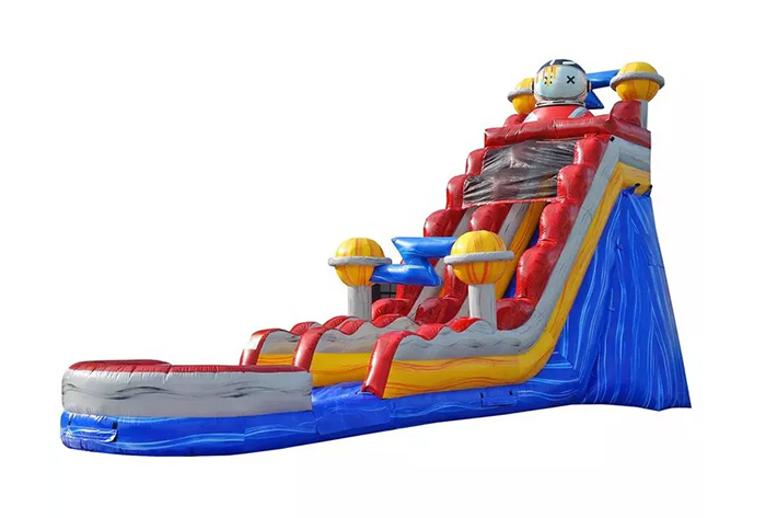 19' Astronaut Inflatable Water Slides FWS373