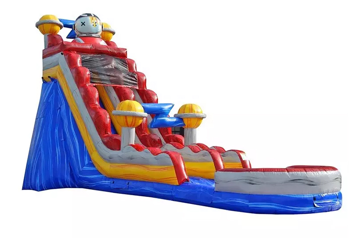 19' Astronaut Inflatable Water Slides FWS373