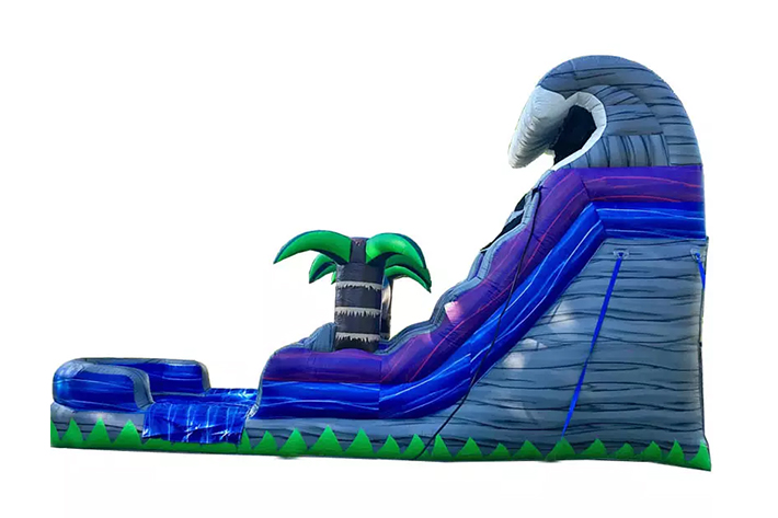 Backyard inflatable water slides FWS370