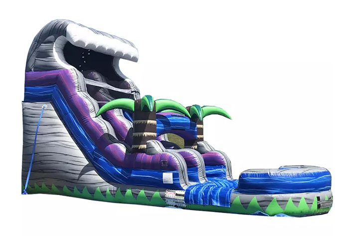 Backyard inflatable water slides FWS370