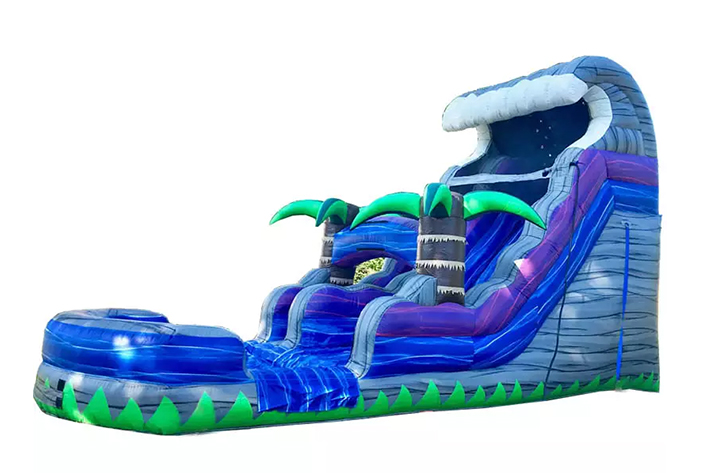 Backyard inflatable water slides FWS370