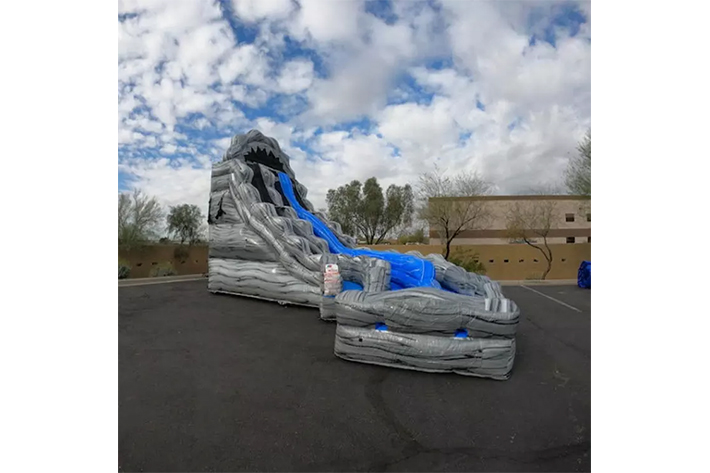 Inflatable wave water slide FWS365