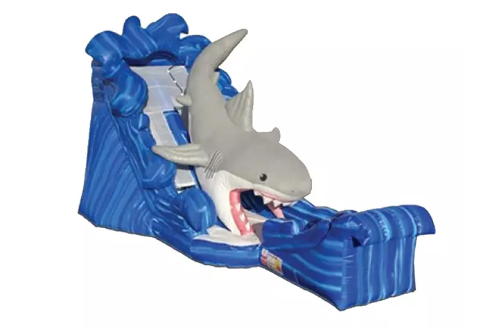 Shark inflatable water slides FWS357