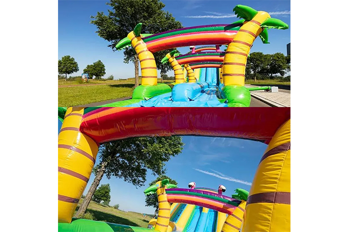 Jungle Water Inflatable Slide FWS355