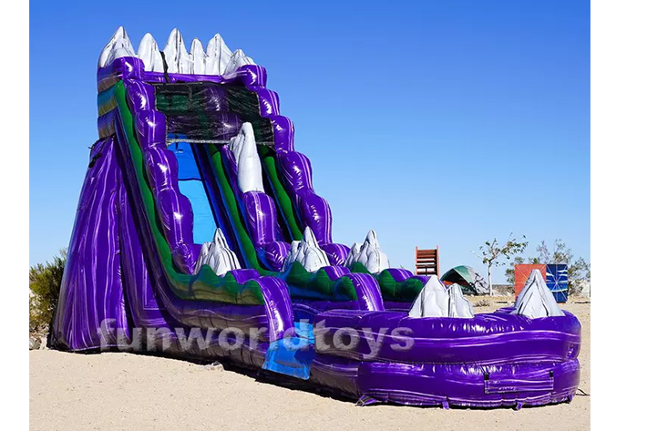 Iceberg inflatable  water slide FWS353