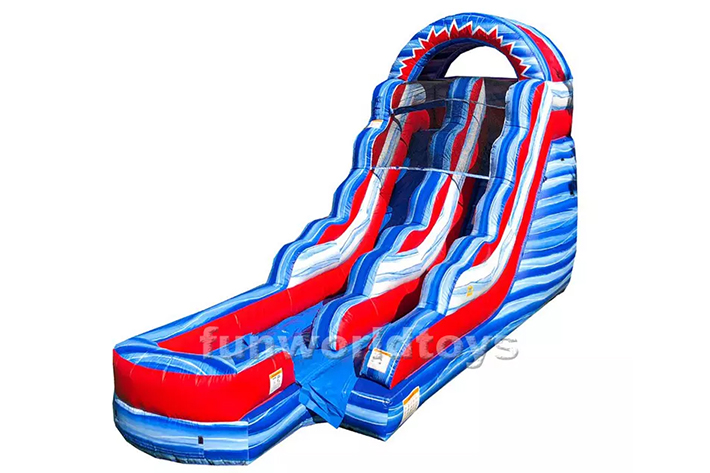 Stripe Inflatable water slides FWS336