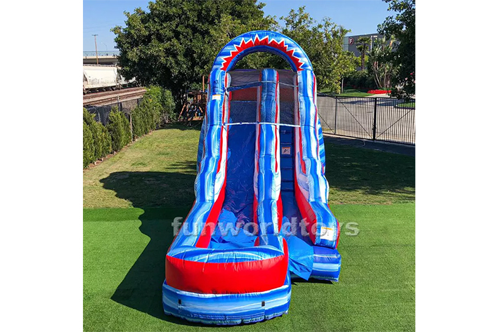 Stripe Inflatable water slides FWS336