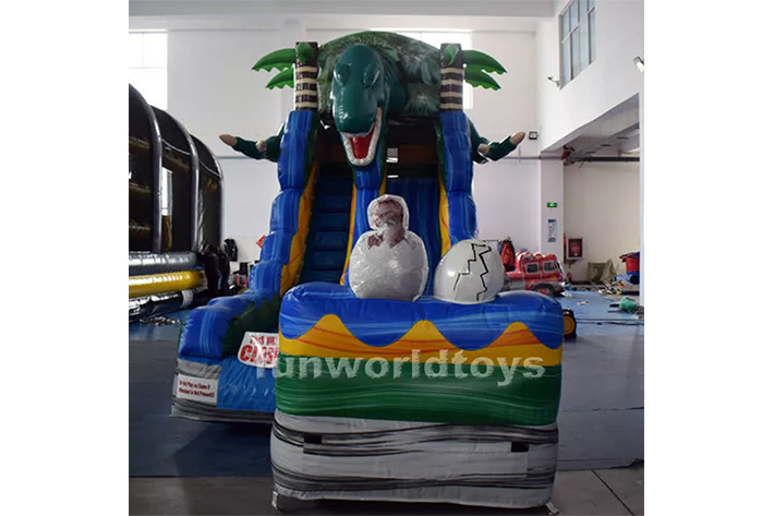 Dinosaur Inflatable Water Slides FWS335