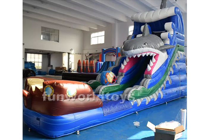 Shark theme water slides FWS334