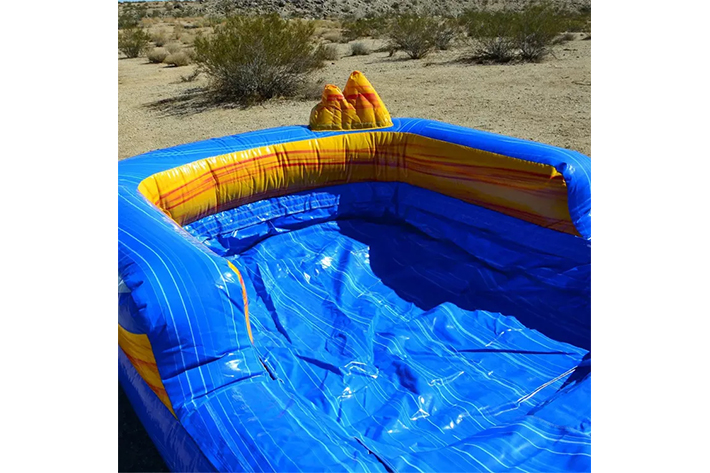 Popular palm tree inflatable water slide FWS330