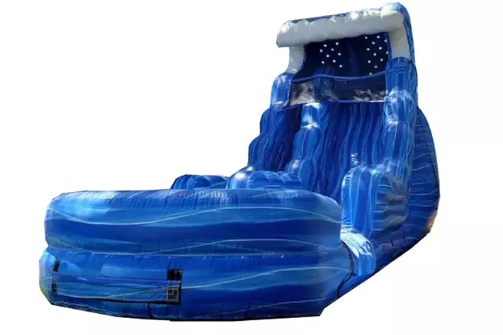 2022 inflatable water slide with pool FWS323