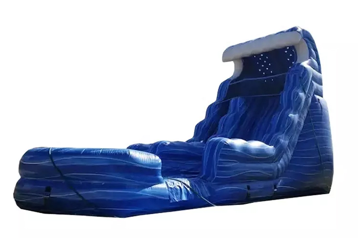 2022 inflatable water slide with pool FWS323