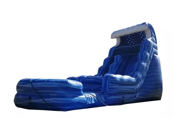 2022 inflatable water slide with pool FWS321