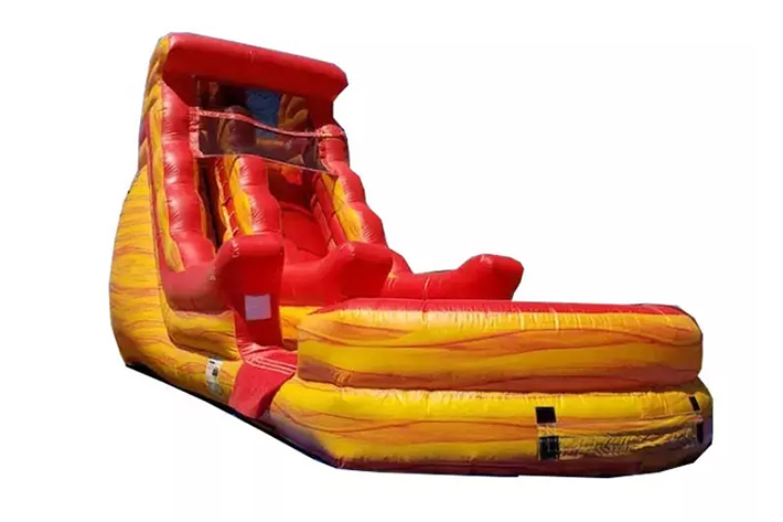 Commercial Volcano inflatable water slide FWS320