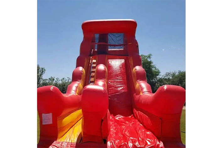 Commercial Volcano inflatable water slide FWS320