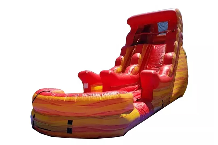 Commercial Volcano inflatable water slide FWS320