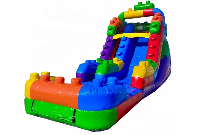 Attractive inflatable kids water slide FWS317