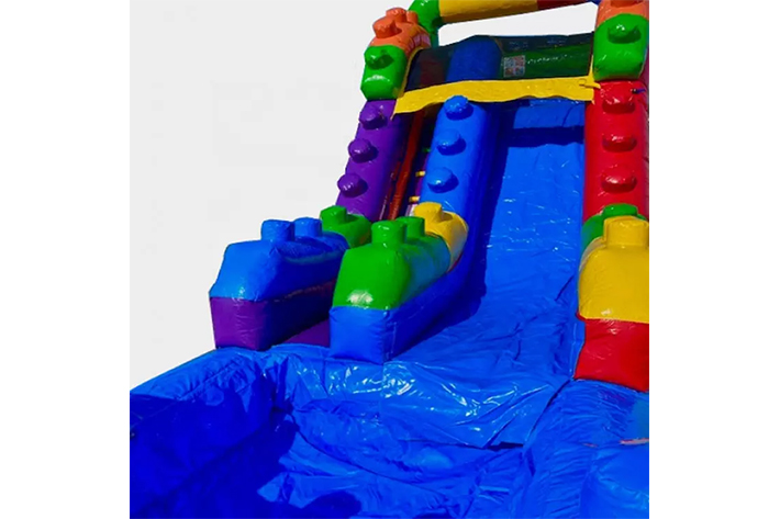 Attractive inflatable kids water slide FWS317