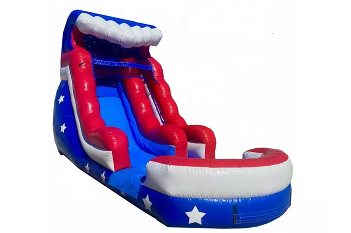 Cool Backyard inflatable wet slides FWS316