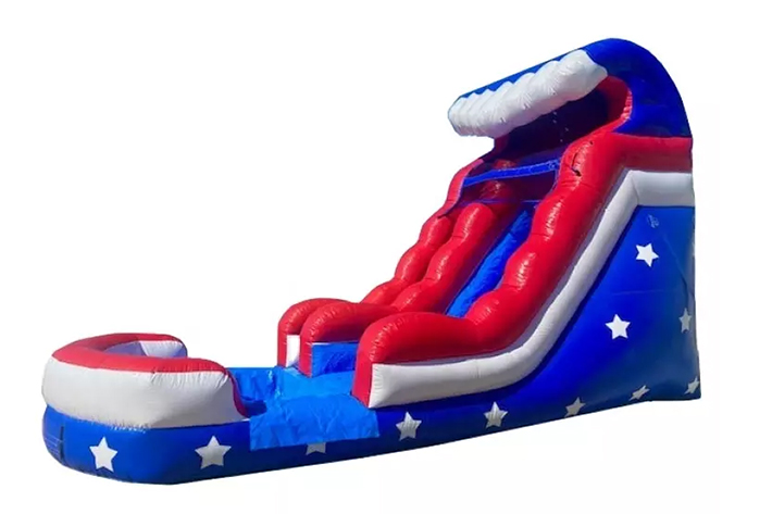 Cool Backyard inflatable wet slides FWS316