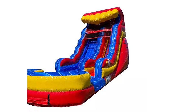 High quality kids inflatable water slide FWS312