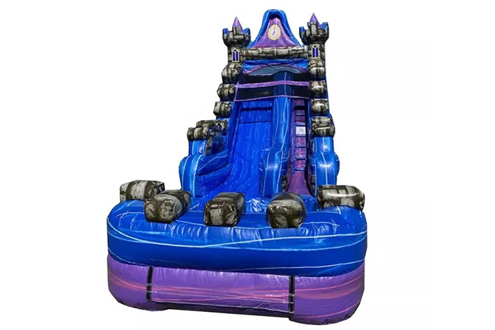 Magic castle inflatable water slides FWS307