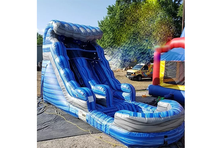 Hot commercial inflatable water slide FWS302