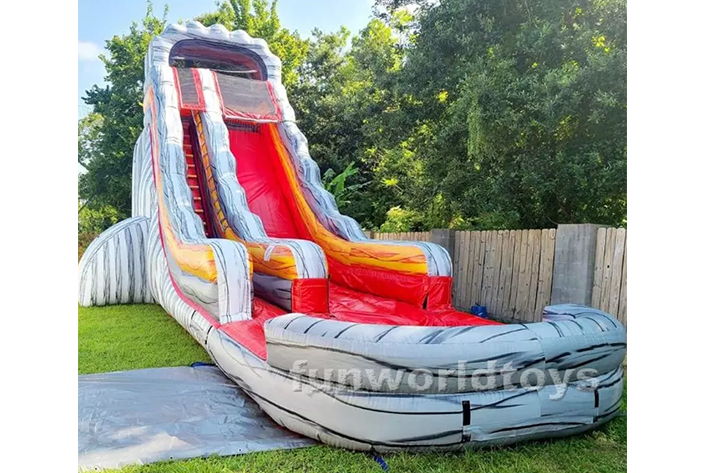 Funworld inflatable giant water slides FWS301