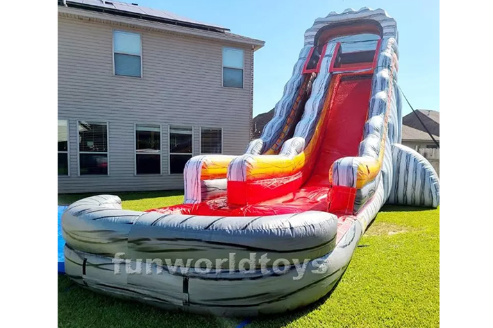 Funworld inflatable giant water slides FWS301